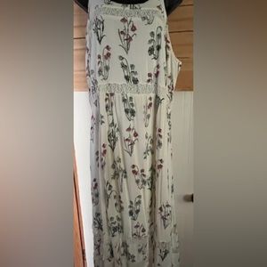 Floral print dress